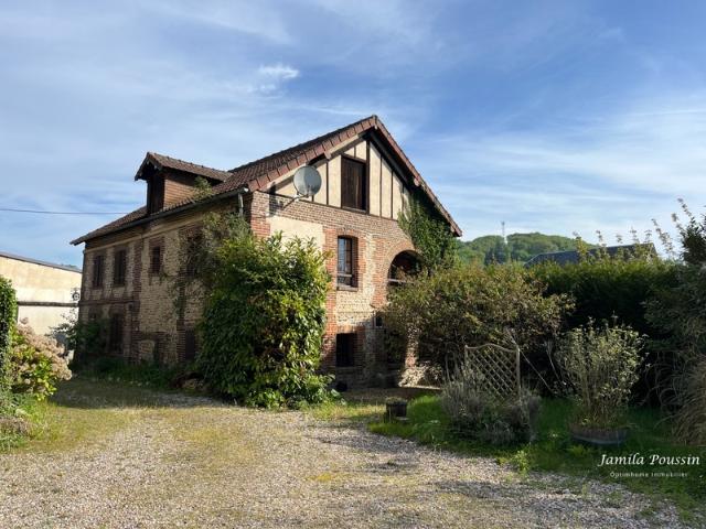 Ancien moulin du XVIIᵉ siècle avec rivière et gîte 5 pièces 78m2 SAINT AUBIN EPINAY 76
