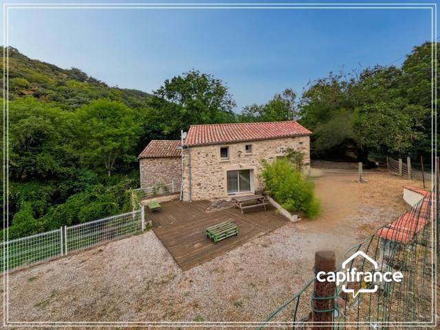 Ancien moulin en pierre rénové – Charme, confort et nature au cœur du Haut Languedoc