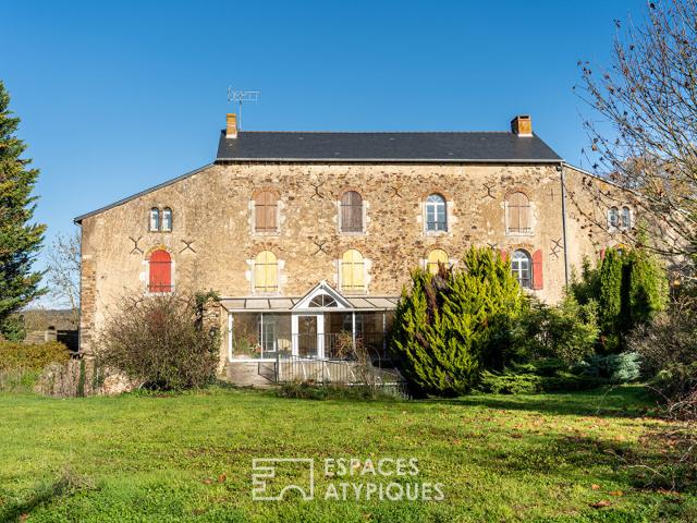 Ancien Moulin rénové en bien d'exception