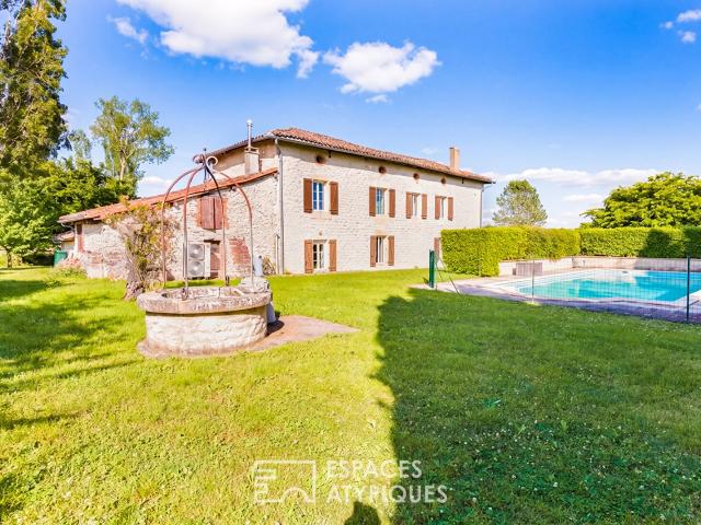 Ancienne vigneronne avec piscine 231m² Labastide de Lévis
