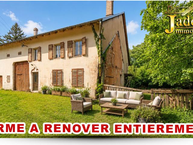 ANCIENNE FERME A RENOVER ENTIEREMENT