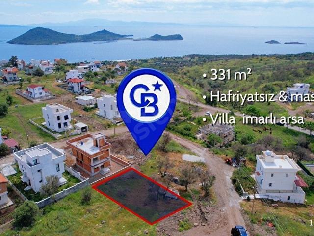 ÇANDARLI BİMEYKO'DA DENİZ MANZARALI PARK CEPHELİ 331 M ARSA
