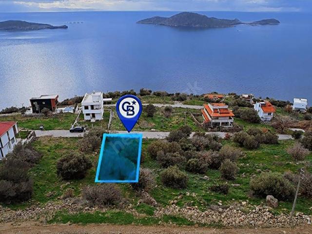 ÇANDARLI EYKODA 331 M2 PROJELİ DENİZ MANZARALI SATILIK ARSA