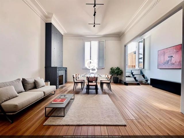 ANDERNOS, hyper centre ville, loft en rue piétonne