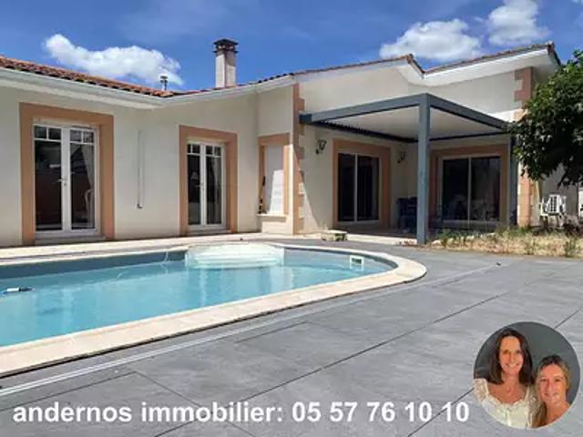 Andernos les Bains 33510 Achat / Vente maison 5 pièces t5 piscine