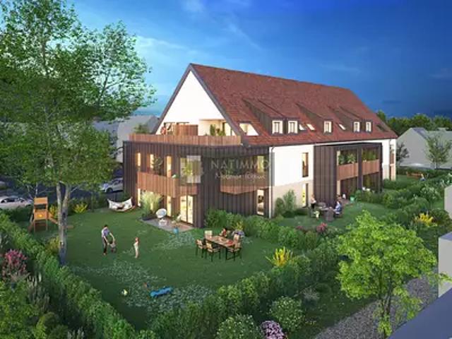 Andlau 67140 Achat / Vente appartement 3 pièces t3 terrasse parking
