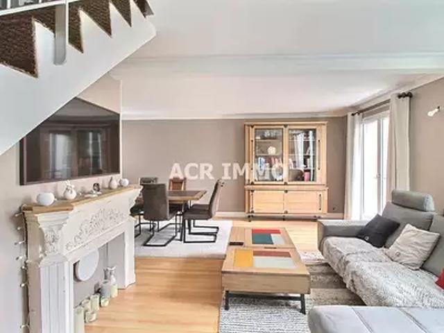 Andrésy 78570 Achat / Vente appartement 4 pièces t4 au dernier étage terrasse