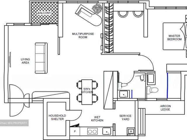 Ang Mo Kio Court Ang Mo Kio, HDB 4 Rooms