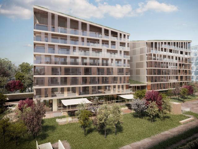 Angepasste Wohnungen mit 2,5 Zimmern – Ecoquartier des Echervettes, Romont