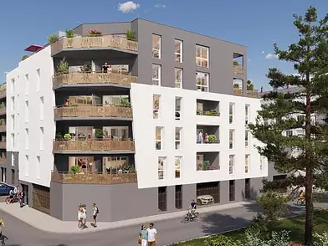 Angers 49000 Programme neuf appartement neuf à vendre t3 LMNP TVA 5,5%