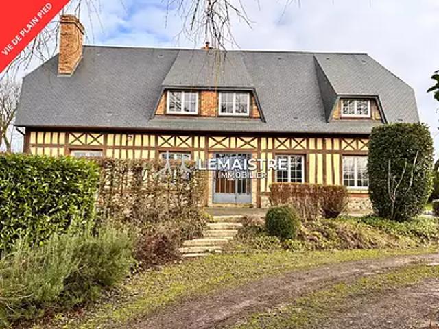 Angerville l'Orcher 76280 Achat / Vente maison 8 pièces t8 au dernier étage