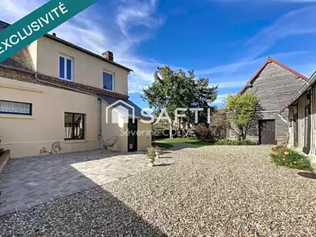 Angiens 76740 Achat / Vente maison 5 pièces t5 terrasse