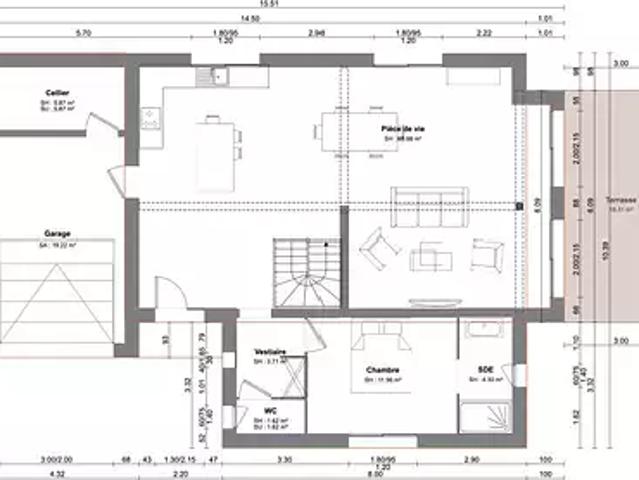 Angles 85750 Programme neuf maison neuf à vendre 6 pièces