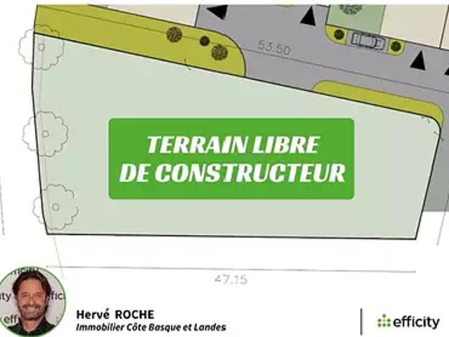 Anglet 64600 Achat / Vente terrain