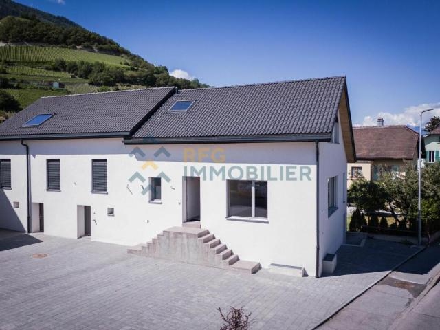 Anliegende 4,5 Zimmer Villa in Réchy