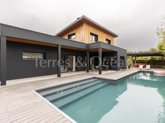 Angresse, Contemporaine Au Calme 150m² Angresse