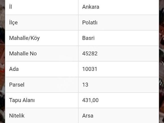 ANKA'DAN ÇAMLICA'DA GÜZEL KONUMDA İMARLI YATIRIMA UYGUN ARSA