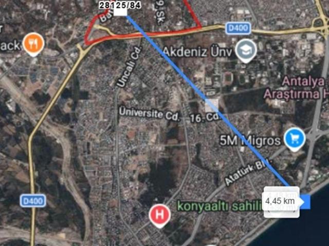 ANKA'DAN ANTALYA KEPEZ'DE KAÇMAYACAK FIRSAT ARSA!