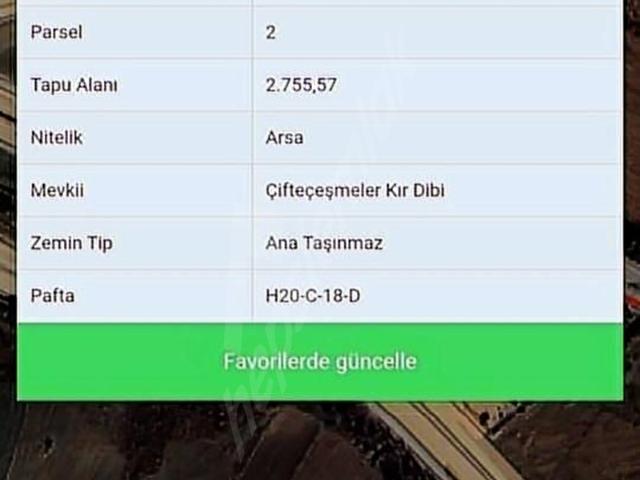 ANKA'DAN Bursa İzmir Yoluna Sıfır 2.755 m2 Sanayi Arsası
