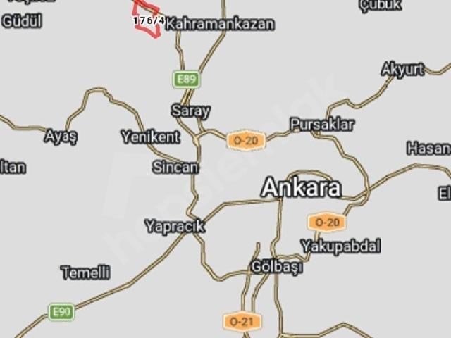 ANKARA AYAŞ EVCİ'DE 517 m2 SATILIK