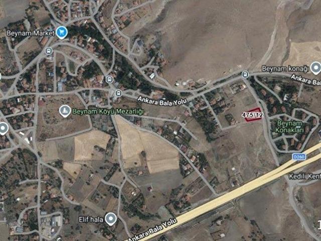 ANKARA BALA BEYNAMDA 140 M İMARLI MESKEN TAPULU SATILIK HİSSE