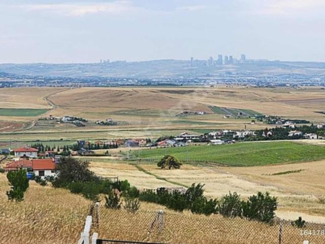 Ankara Gölbaşı Hacımuratlı Mahallesi Manzaralı Satılık Arsa