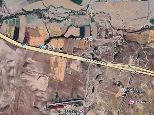 ANKARA GÜDÜL GÜNEYCE'DE YOLA CEPHE VİLLA İMARLI ARSA