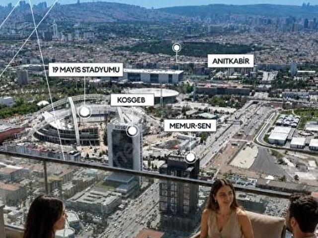ANKARA METAFOR AVM 28 KATTA İHTİYACINIZA GÖRE BÖLÜNEBİLİR 83M2