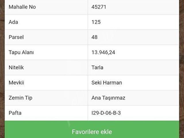 ANKARA SİNCAN ÜCRET MAHALLESİ ACİL SATILIK KÖKTEK TAPU TARLA!