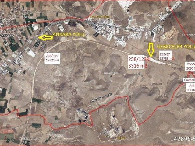 ANKARA YOLU, SUSUZ BÖLGESİNDE  SATILIK ARSA ve TARLALAR