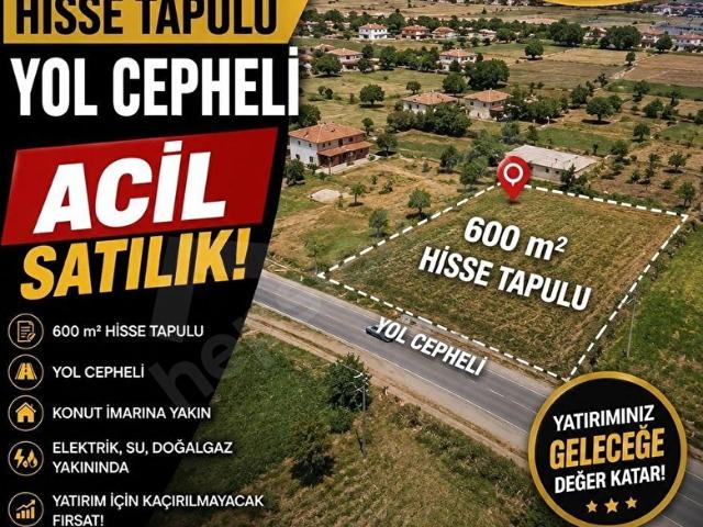 ANKARA YENİMAHALLE YUVA MAH 600M2 SATILIK ARSA