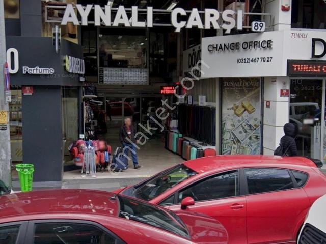 Ankara'da Aynalı Çarşı'da Yatırımlık / İşletmelik Dükkan
