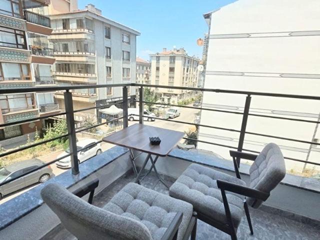 Çankaya Sancak Mah. Köşk yanı, oturuma hazır, ferah, asansör ve de YENİ MOBİLYALI kiralık daire.