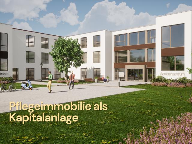 Anlageimmobilie, KfW gefördert, Pflegeimmobilie, kein Aufwand, Altersvorsorge, Invest
