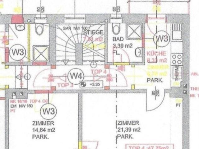 Helle 2 Zimmer Wohnung mit Balkon und PKW Stellplatz