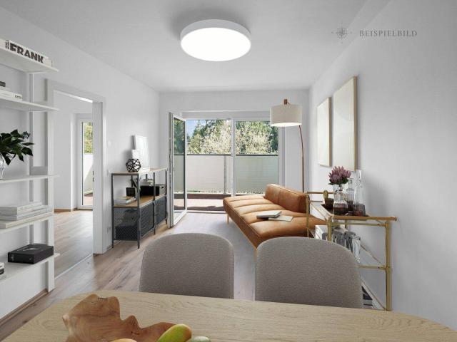 Anlegerwohnung: 41,54 m² Neubau Wohnung mit 12 m² Balkon und Parkplatz