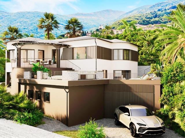 Anpassbare Luxusvilla mit Dock und Liegeplatz