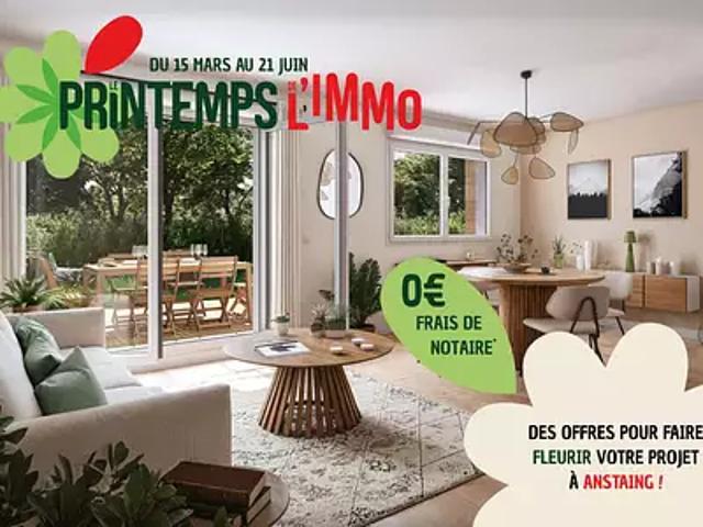 Anstaing 59152 Programme neuf maison neuf à vendre 4 pièces PTZ
