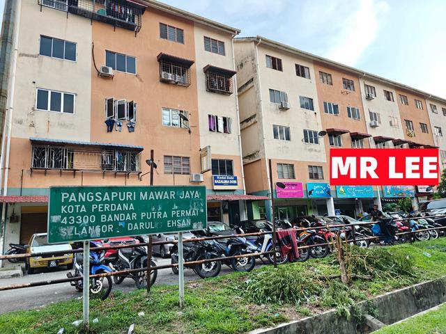 Ansuran Bulanan RM360 Sahaja Pangsapuri Mawar Jaya Kota Perdana SK