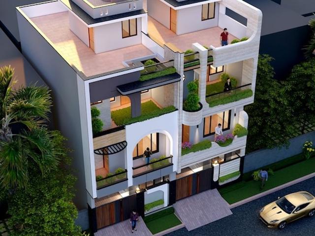Ansal Golf Villas 4 Bedroom 2300 Sq. Ft. Villa in Sushant Golf City Lucknow Listing ID: #10268