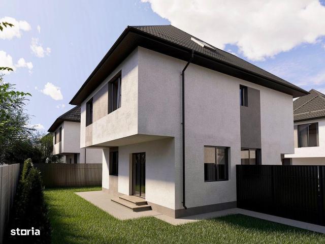 Ansamblu privat de case individuale, 4 camere, Comision 0