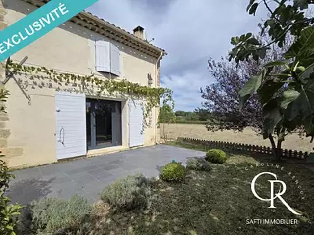 Ansouis 84240 Achat / Vente maison 5 pièces t5 terrasse parking