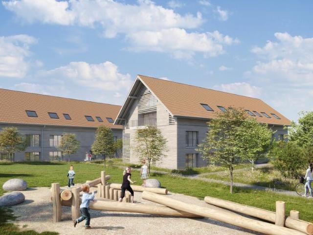 Ansprechende 2.5 Zi Dachwohnung mit Galerie in der neuen Überbauung Hübsche Mätteli an ruhiger und zentraler Lage
