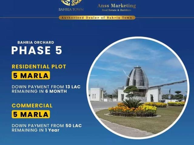 Anss Marketing real estate & builders Lahore Bahria Orchard ID 50350
