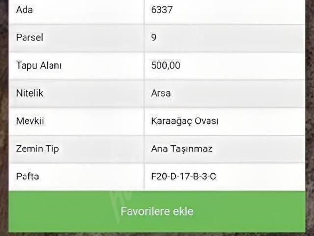ÇANTAKÖY DE İSTANBUL TAPUSU YATIRIM FIRSATI ARSA