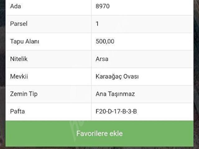 ÇANTAKÖY DE KÖŞE PARSEL UYGUN FİYAT SATILIK ARSA