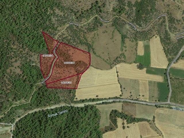 ANTALYA AKSU KARAÖZ'DE SATILIK 39.892 m2 TARLA