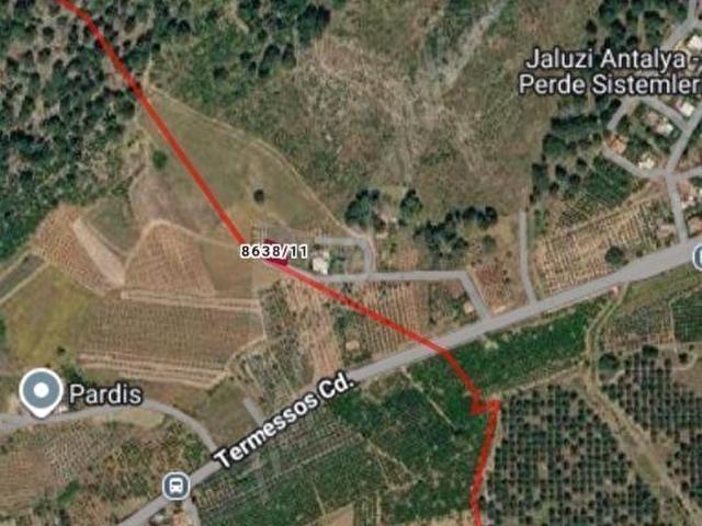 Antalya Döşemealtı Orta Mahallede 300 m Satılık Villa Parseli