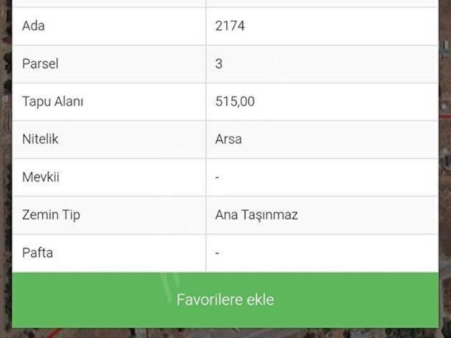 ANTALYA DÖŞEMEALTI YENİKÖY DE SATILIK 515 M2 ARSA