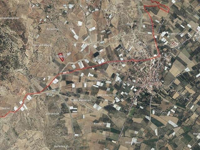 ANTALYA ELMALI AHATLI'DA SATILIK 8200 M2 YATIRIMLIK TARLA